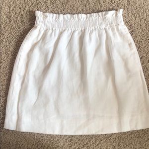 J Crew linen skirt